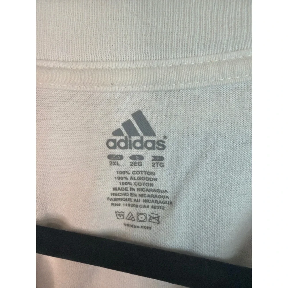 Adidas 2009 NBA Champions Los Angeles Lakers White Graphic T-Shirt Mens 2XL